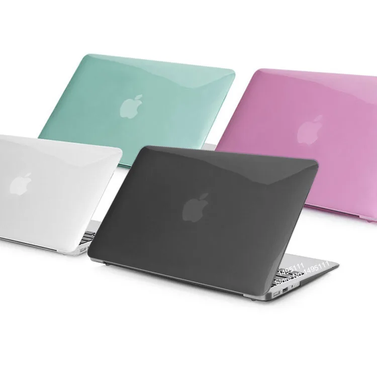 Popular Transparent crystal Case For Apple macbook Air Pro Retina 11 12 13 15 inch laptop bag For Mac book 13.3
