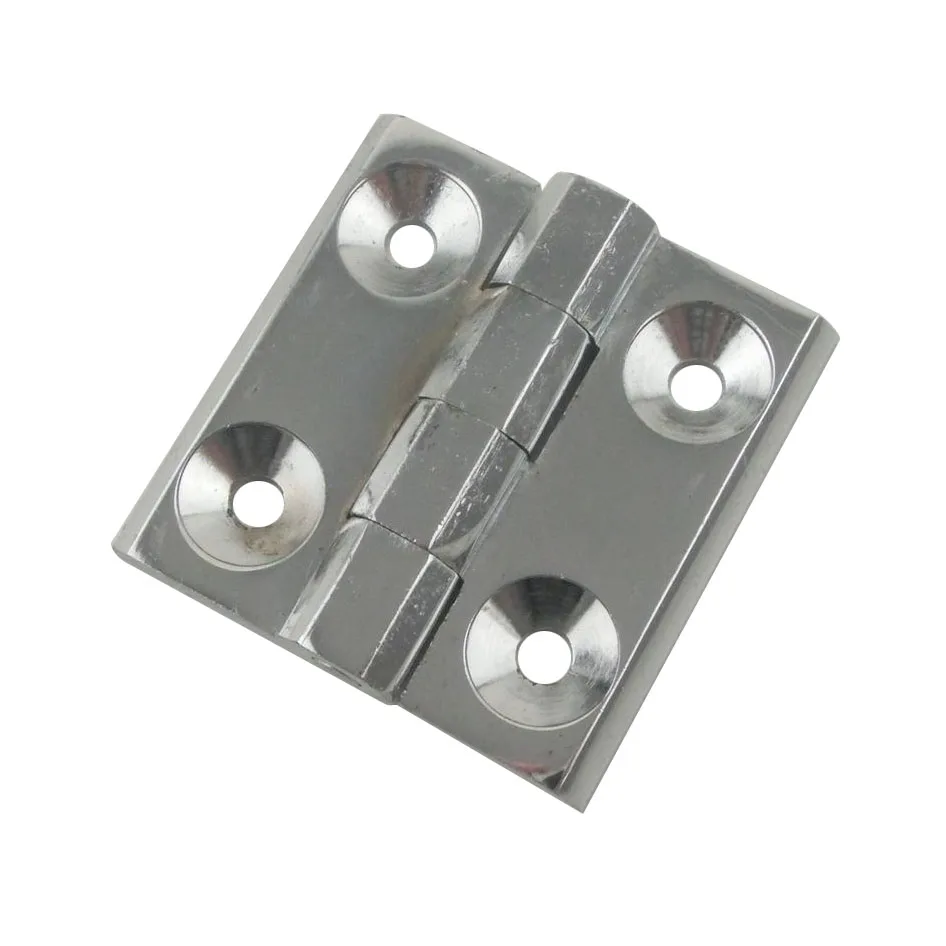 2pcs Heavy Duty Door Hinges Zinc Alloy Door Butt Hinge for Kitchen Cabinet 60x60mm Furniture Corner Hinges