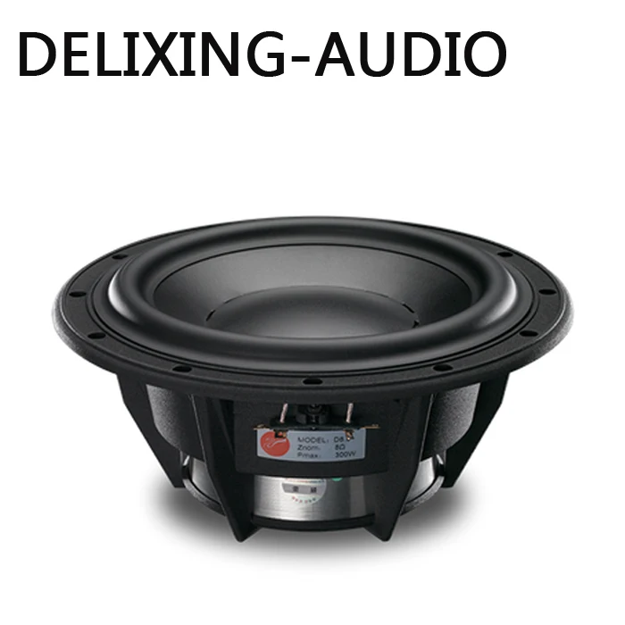 Delixin AUDIO 8 дюймовый динамик вуфера D8.8 + супер сабвуфер для громкости чистых