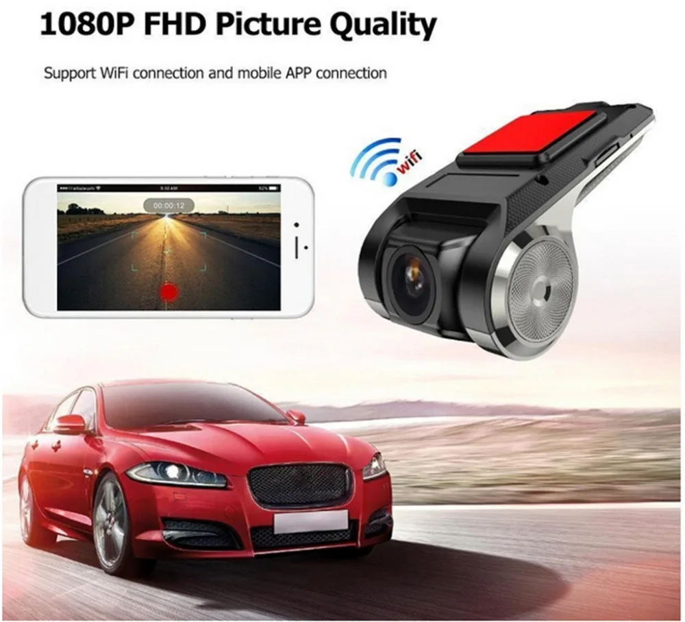 Автомобильный видеорегистратор X28 1080P FHD WiFi ADAS G сенсор 2019|Видеорегистраторы| |