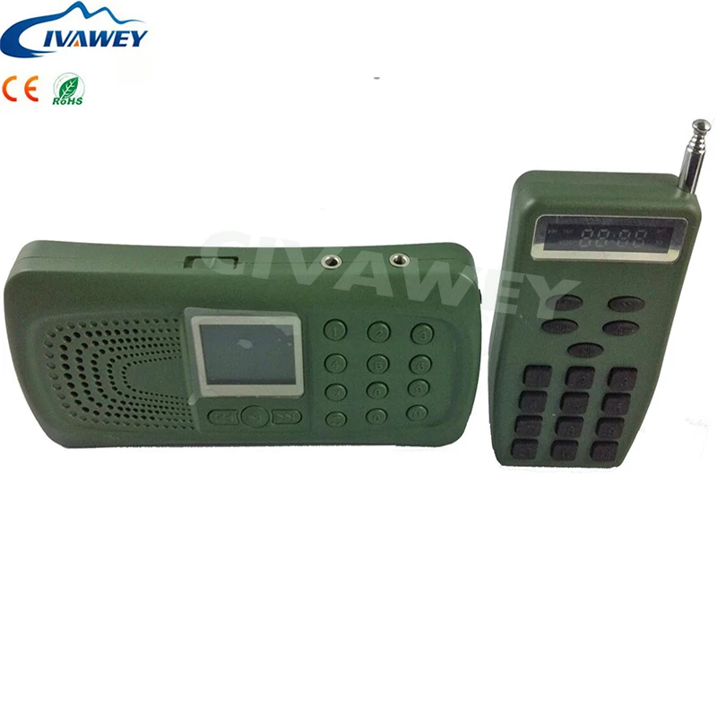 

timer on&off 100M remote controller + Portable 20W bird caller hunting bird sounds MP3 PLAYER duck goose decoy 110 voice bait