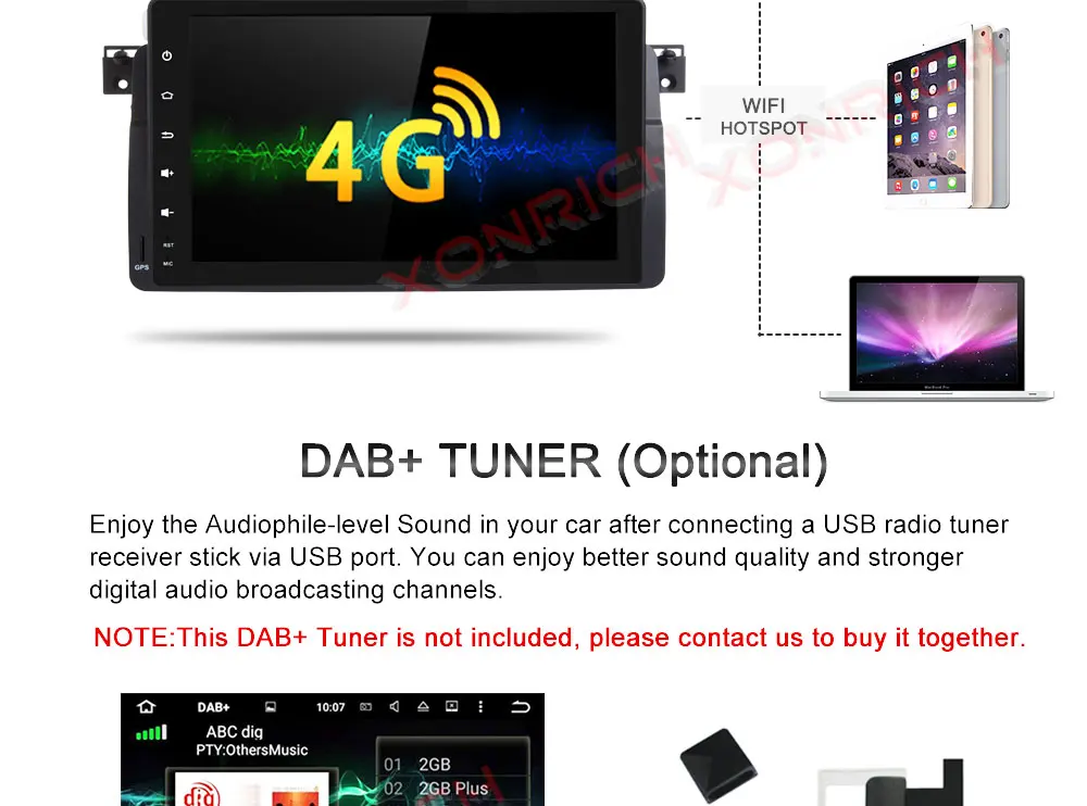 Excellent 9 Inch Android 8.0 Octa 8 Core 4G RAM car Multimedia player GPS Navigation for BMW E46 dvd 3 Series M3 Radio BT 21