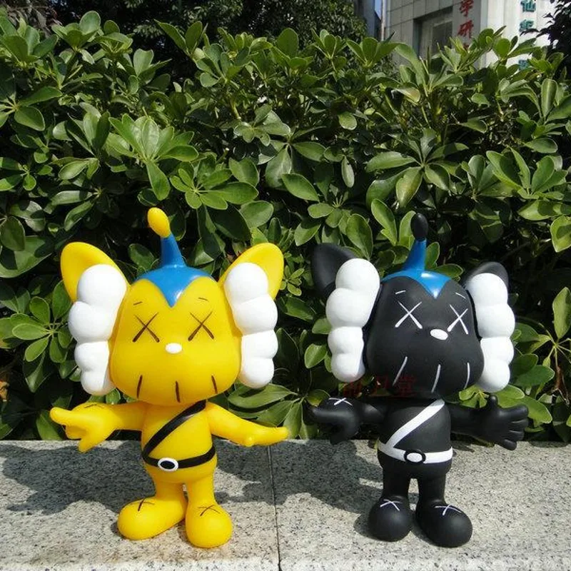 Original Fake KAWS Jpp Pipo Plastic Action Figures Model Dolls Brinquedosin Action & Toy