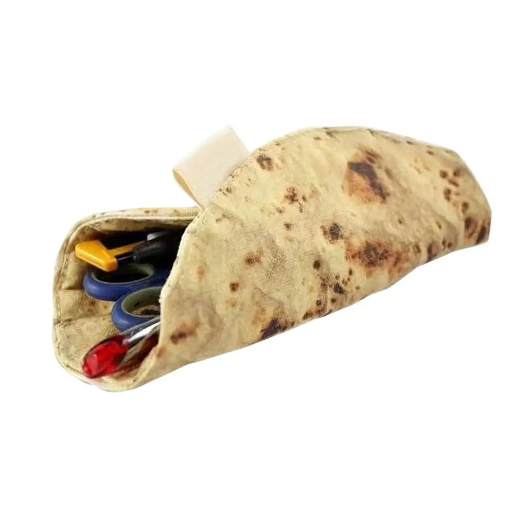 Сумка для хранения Burrito коллекционная сумка макияжа забавный рулон Tortilla чехол