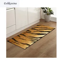 Коврик из искусственного меха с тигром, коврик для ванной, коврик для двери, баньейро, ковер для Toliet, нескользящий, Alfombra Bano