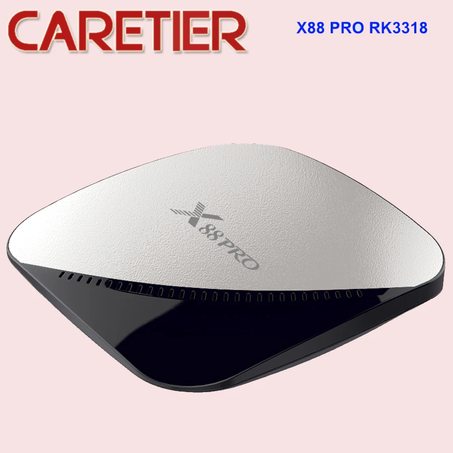 X88 pro Android 9 0 ТВ коробка 4 ГБ 64 с двумя камерами процессор Rockchip RK3318 Core 2 г и 5G Wi Fi