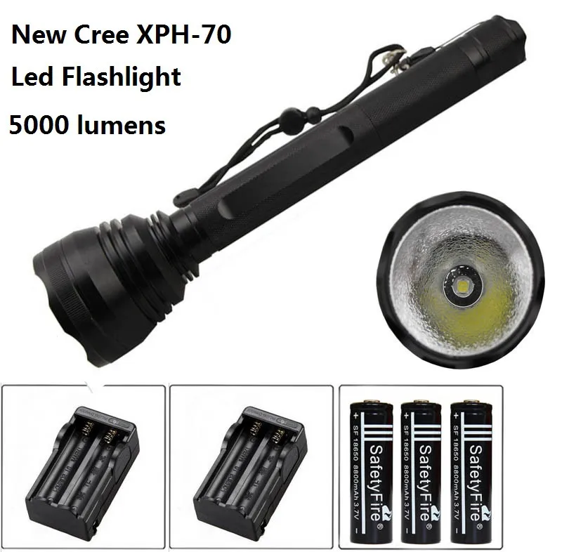 XPH-70 Led flashlight