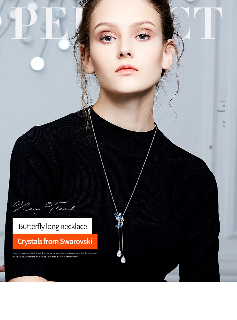butterfly necklace crystal (1)