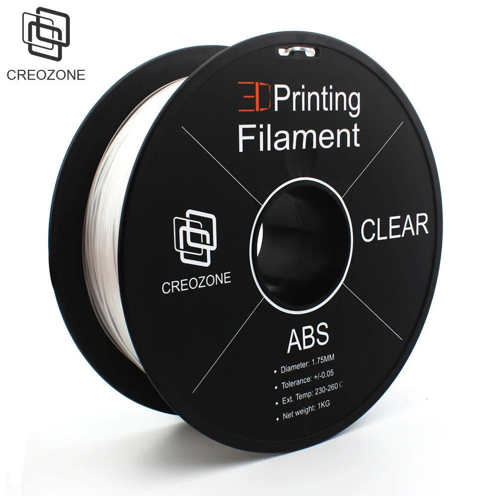 CREOZONE ABS Filament Clear 1000 (1)