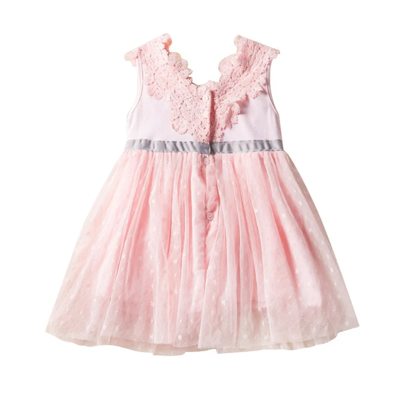 Платье для маленьких девочек без рукавов удобно для одевания подходит для разных случаев