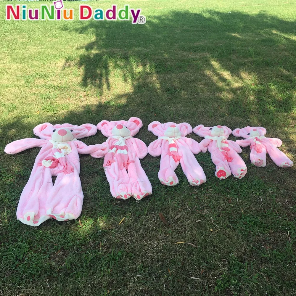 Niuniu-Daddy-80cm-to-200cm-Teddy-Bear-Skins-Without-Cottonf-Wear-Scarf-Bear-Dolls-Plush-Toys (3)