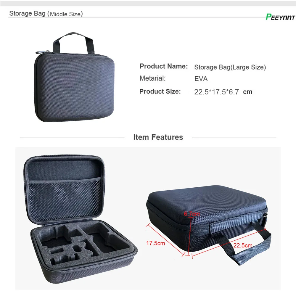 gopro - storage bag -middle