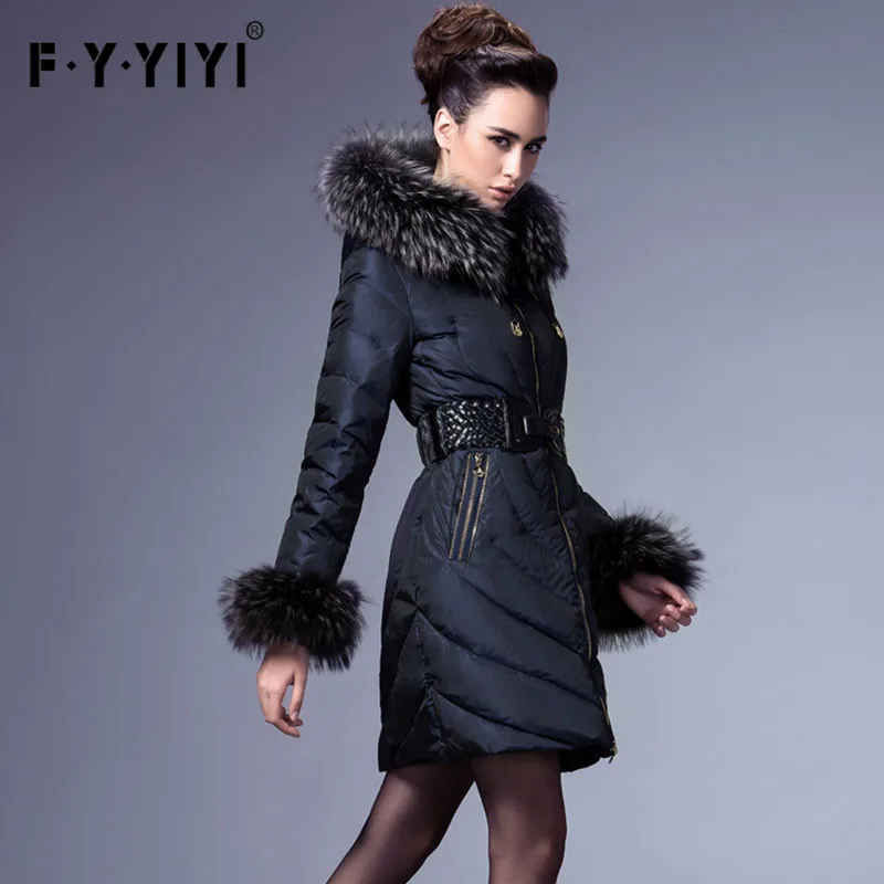 Anora/Классический роскошный пуховик для женщин в европейском и американском стиле