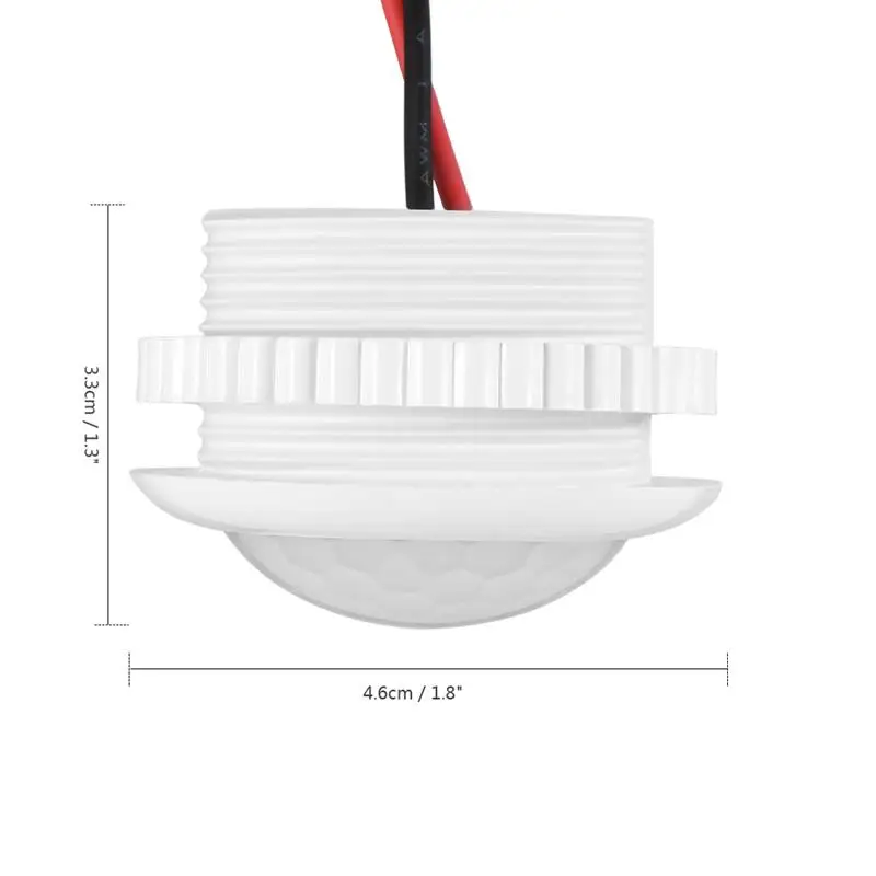 PIR датчик детектор умный переключатель 110 В 220 В светодиодный инфракрасный датчик движения из PIR обнаружения автоматический датчик светильник переключатель