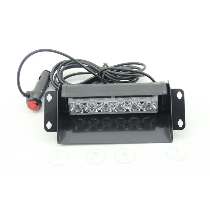 New Car Styling 6W 8 LED for Police Car Flashing Light Emergency Fog