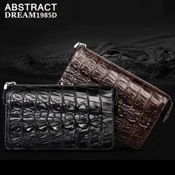 

wallet men Leather long wallets luxury Alligator dompet quality clutch 2019 phone Fashion designe billetera hombre mens cartera