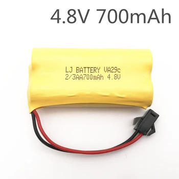 

20 PCS/LOT 4.8V 700mAh Ni-Cd rechargeable batteries Jia Qi TT661 / TT662 / TT663 / TT664 / TT665 Battery