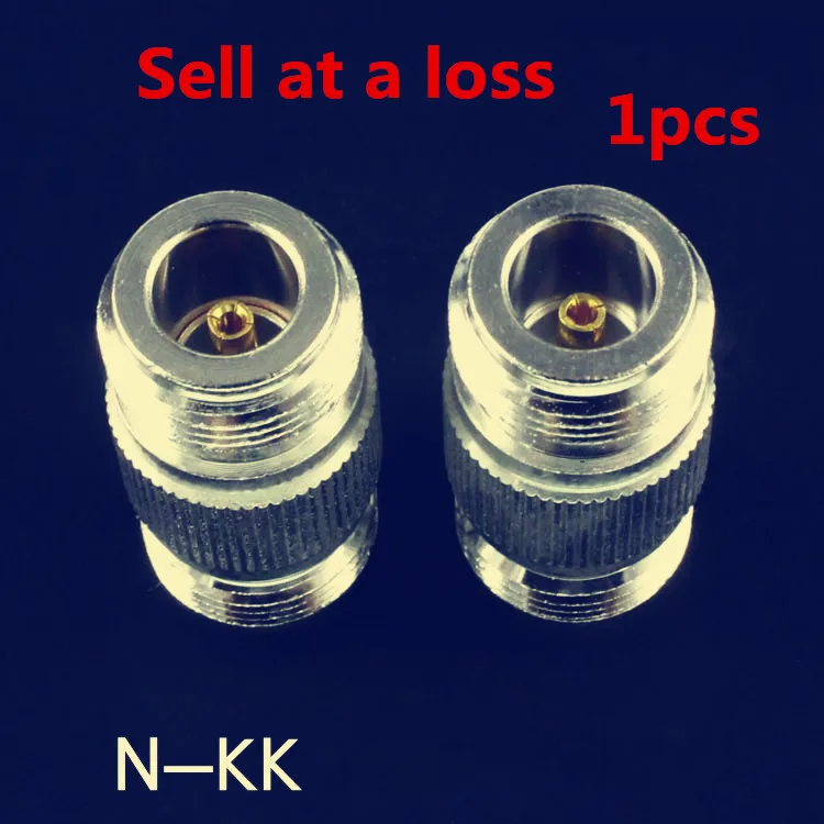 

1PCS/LOT YT254 N - KK double female head N female lead alloy material The surface electroplating ternary alloy connector