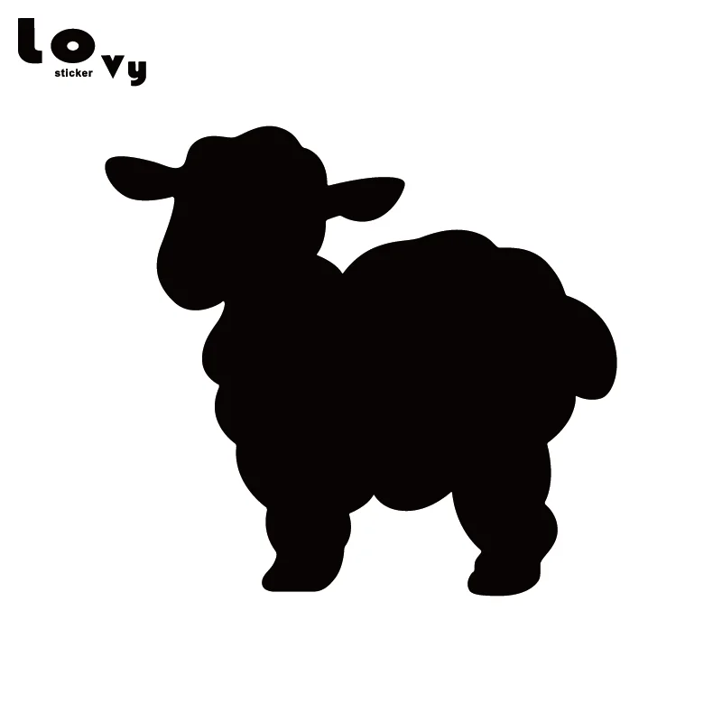 

Cute Lamb Baby Sheep Hogget Vinyl Car Sticker Bumper Window Decal Car Accessories CA1127