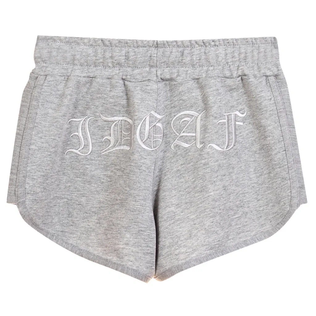 Шорты женские летние хлопковые спортивные повседневные шорты с вышивкой Женские домашние шорты pantalones cortos mujer#1