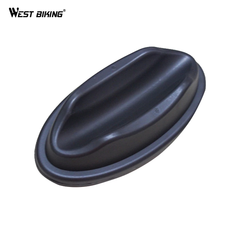 WEST BIKING Bike Anti-slip Bicycle Trainer Placed Blocks Front Wheel Support Riser Block Tool Mounting Plat for Bicycle Trainers afbeelding