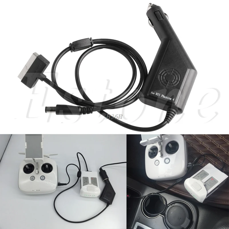 

for DJI Car Charger for Phantom 4 Intelligent 17.5V 4A for Phantom 4 Outdoor Charging Access APR24