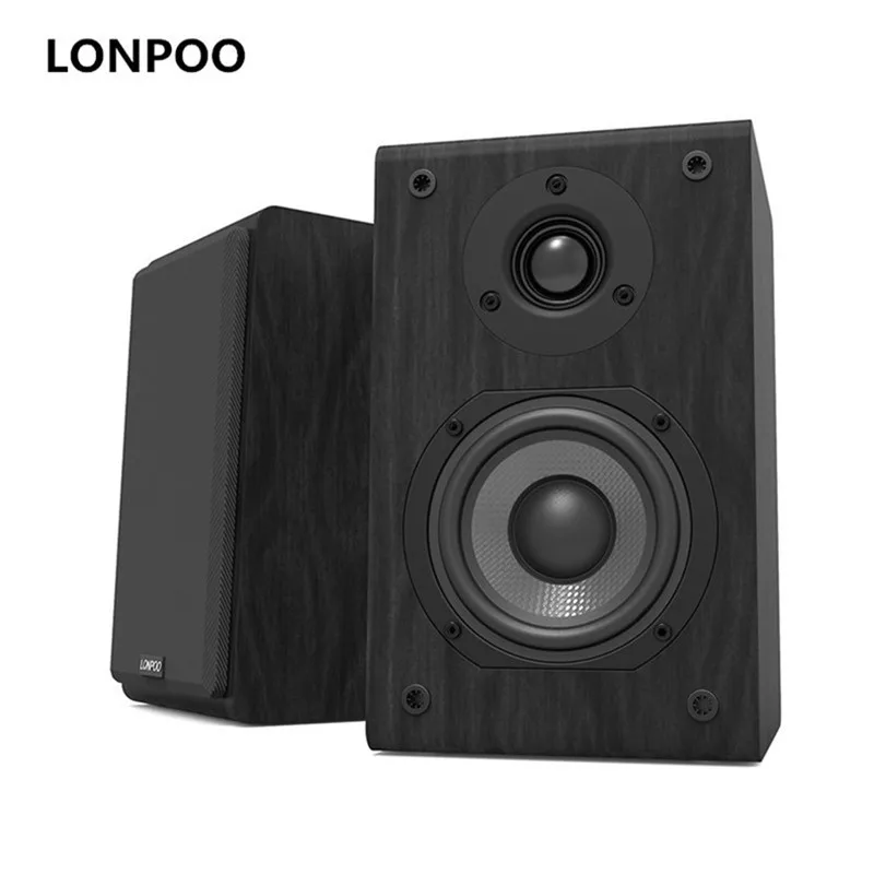LONPOO книжная полка динамик пассивная пара 2 сторонний 75 Вт * классический