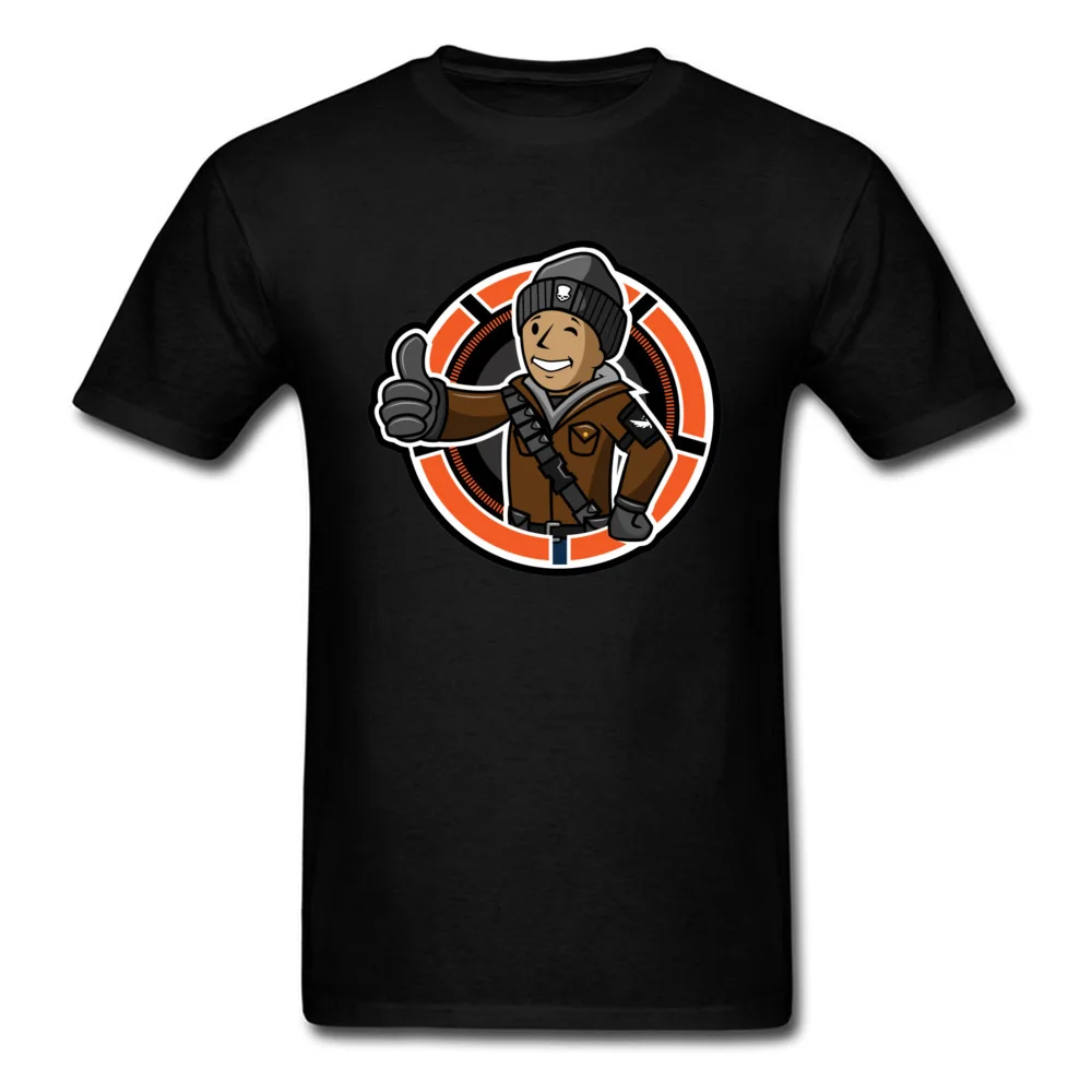 Casual Division Boy T Shirt On Sale Autumn Short Sleeve Crewneck Tops Shirt Cotton Men's Simple Style Clothing Shirt Division Boy black