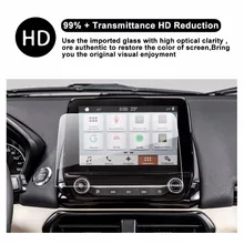 Protector de pantalla RUIYA para Ford Ecosport sync 3 8 pulgadas navegación GPS pantalla táctil, película protectora de vidrio templado 9H
