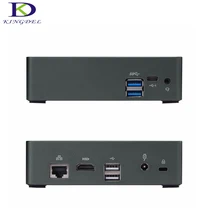 Latest Fan Mini PC Intel Core i7 7500U 7th Gen Kaby Lake IM LAN Type-C 4K Mini PC windows 10 Small computer 8G RAM 128G SSD