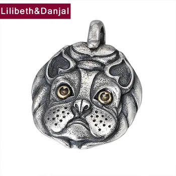 

2019 Animal Zodiac Dog Pendant 100% Real 925 Sterling silver Jewelry Men Women Necklace Pendant fine Jewelry love never fails P3