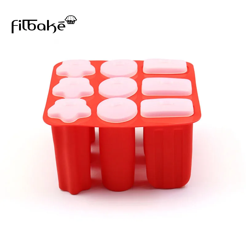 FILBAKE cake decorating tools home diy red ice cream molds brand new and high quanlity kitchen accessories silicone mould |