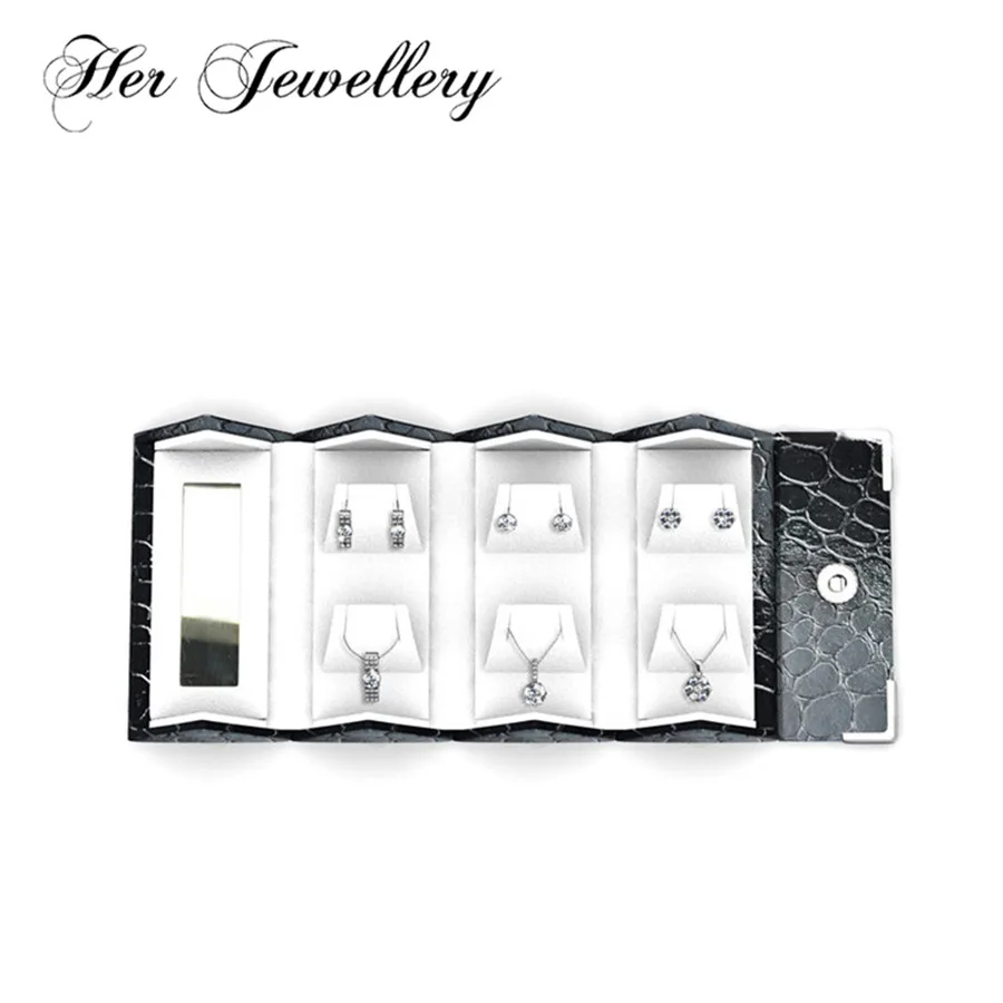 

Her Jewellery 2018 Hot selling combo Earrings and pendant necklace Luxury Jewellery set Made with crystals from Swarovski HS015