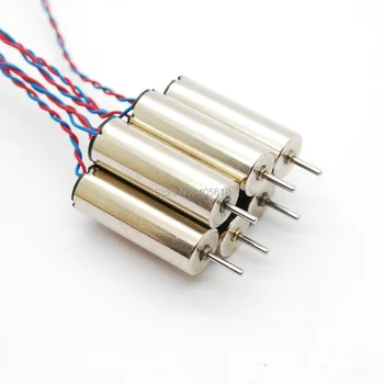 

5pcs 7x20mm Coreless motor 4.2V 46500RPM Strong magnetic DC Motor high speed for helicopter model aircraft toys