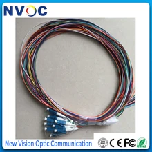 LC UPC 12 ядер цветной волоконно-оптический кабель, SM Simplex 12core LC/UPC 1,5 м волоконно-оптический кабель