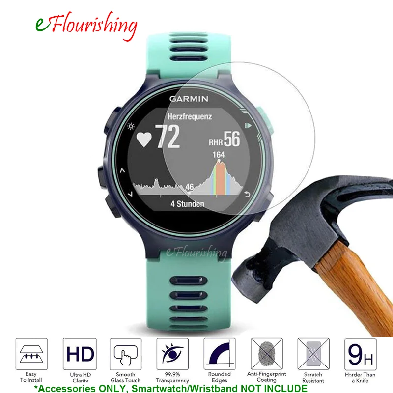 Для Garmin Forerunner 735 735XT gps бег мультиспорт Смарт-часы Защитная пленка для экрана из