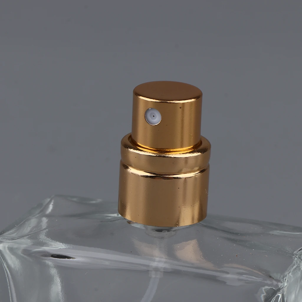 30ml Square Glass Containers Empty Perfume Atomizer Pump Sprayer Sample Bottles Refillable for Aftershave/Toner/Mouthwash
