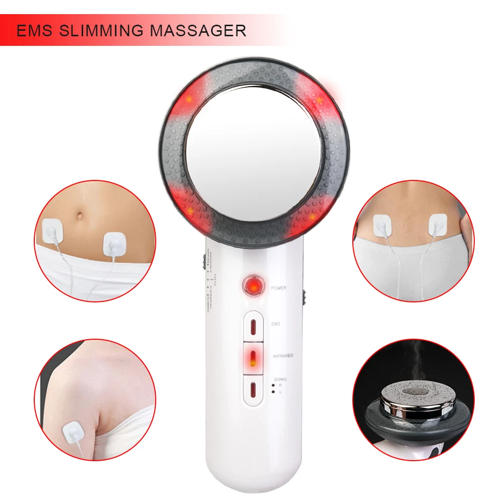 

Ultrasound Cavitation EMS Body Slimming Massager Weight Loss Lipo Anti Cellulite Fat Burner Galvanic Infrared Ultrasonic Therapy