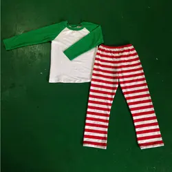 Детская одежда для сна Ночной oem услуг моды пользовательские одинаковые комплекты для семьи Корея пижамы