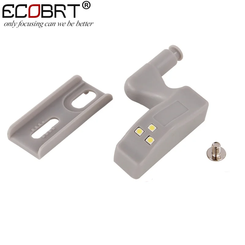 ECOBRT Wireless Home Battery Operated Under Cabinet Lights in Kitchen Bedroom Wardrobe with Practical Door Auto switch 6pcs/lot