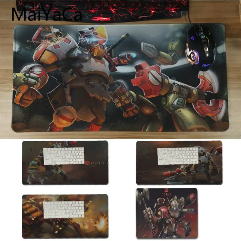 MaiYaCa Your Own Mats Dota 2 Clockwerk Anti-Slip Durable Silicone Computermats Radiation Decorate Desk Non-Skid Rubber Pad | Компьютеры и