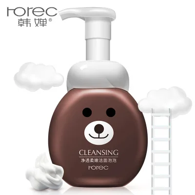 

HOREC clear smooth bubble cleansing facial treatment hydrating and moisturizing clean pores that wash a face cleanser