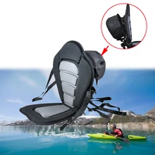 Sac à dos de Kayak réglable, Base de siège de bateau gonflable rembourré, sac de rangement, coussin de pêche à l'aviron, accessoires de bateau en PVC