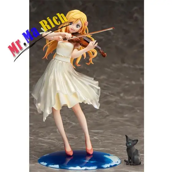 

Anime 20 Cm Your Lie In April Miyazono Kaoru Costume For 1/8 Scale Painted Violin Pvc Action Figure Colletible Model Toy