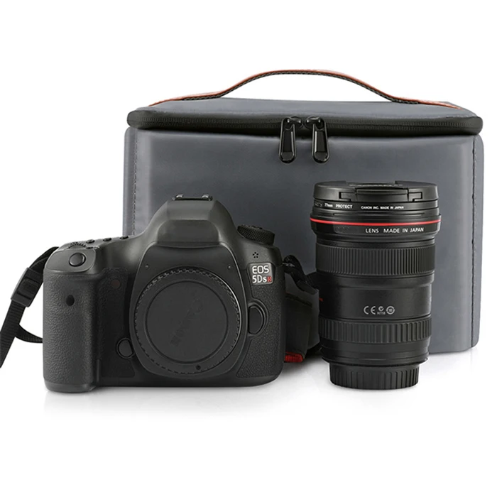 SLR DSLR камера Сумка водонепроницаемая защита для фотографии фото сумка видеокамера чехол для Canon Nikon и линзы вставки рукава сумки для переноски