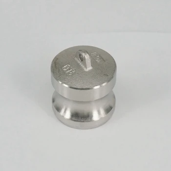 

1" 304 Stainless Steel Type DP Camlock Fitting Cam and Groove Adapter Dust Plug Stop Flow