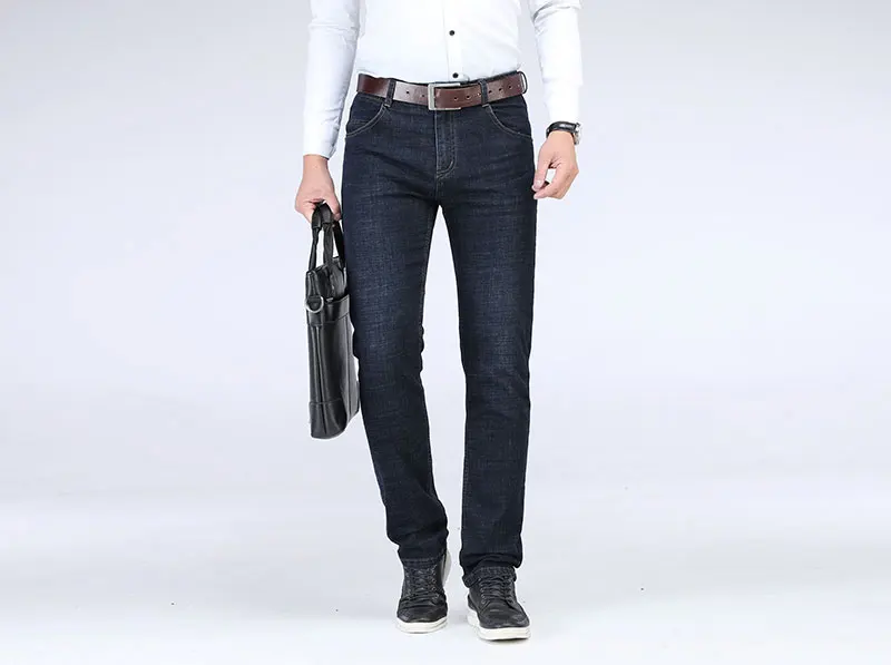 2018 одежда дизайнерские джинсы мужские высокого качества брендовые горячие продажи джинсовые брюки толстые брюки прямые модные мужские
