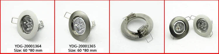 Fire Rated Square Led Ceiling Light Fixture Recessed Light Fixture of led spotlight Down Light