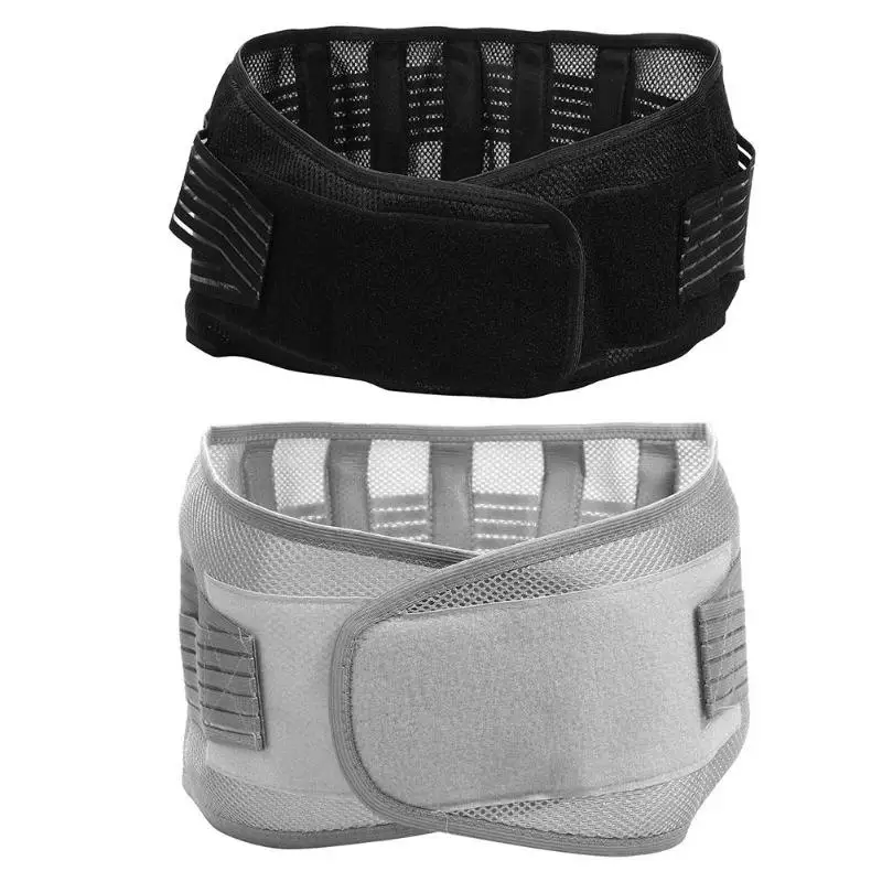 Men Women Elastic Breathable Lumbar Brace Waist Support Sport Safety Accessories Corset Orthopedic Posture Back Belt