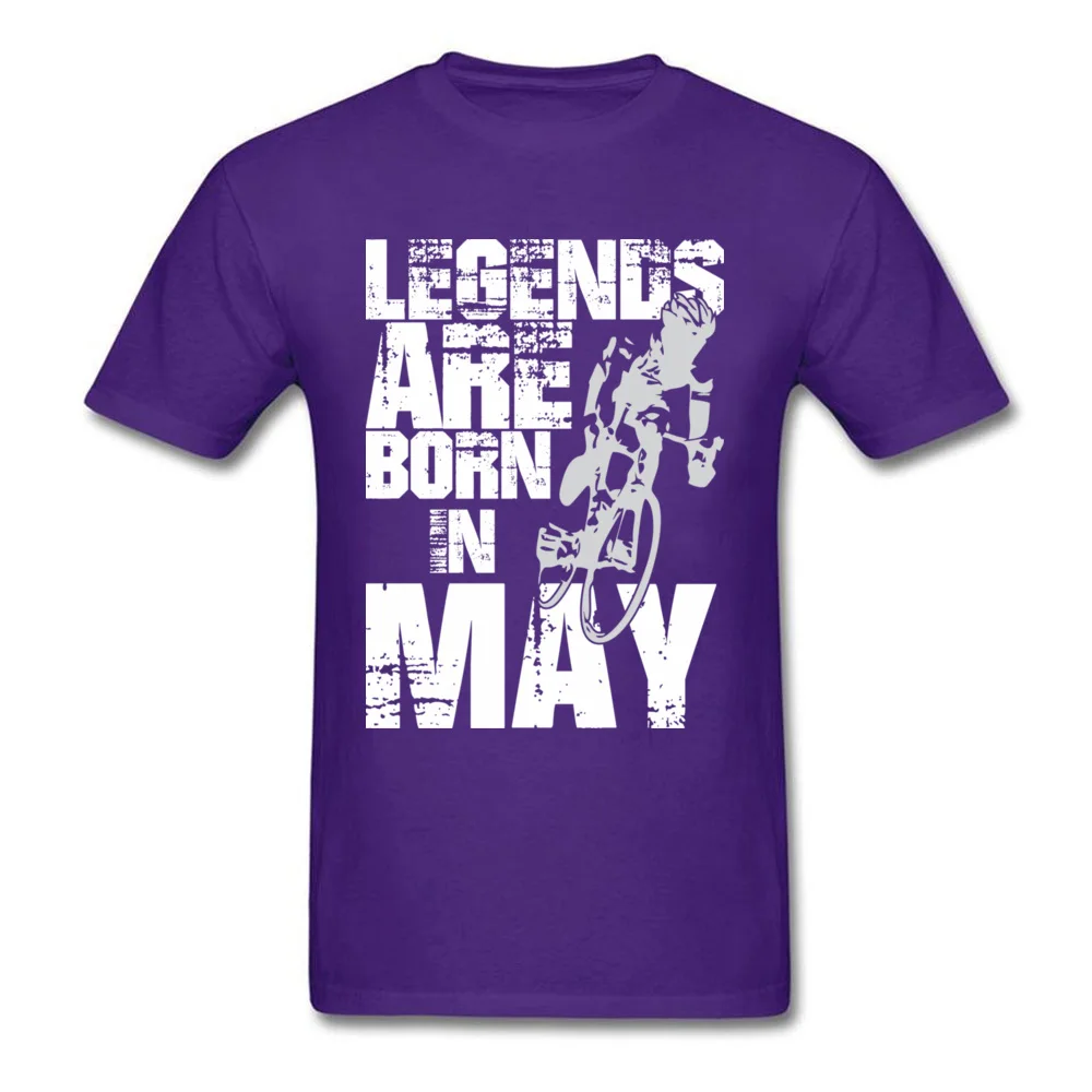 Legends Are Born In May - Cycling_purple